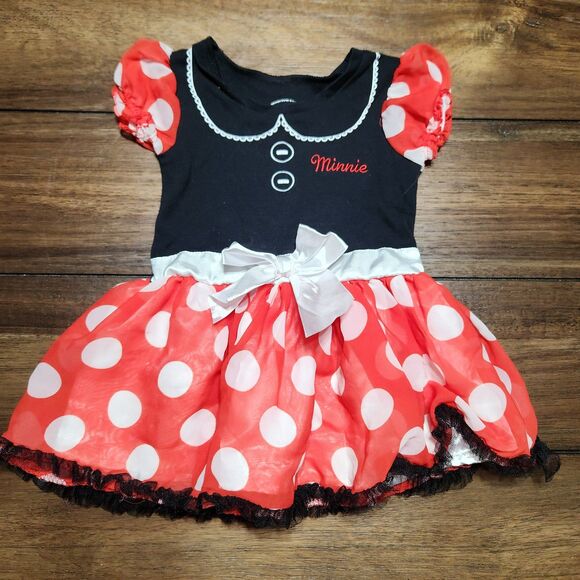 Disney Minnie Mouse Dress 12 M - Picture 1 of 4